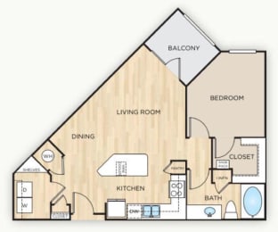 Garland Floor Plan at The Mark, San Antonio Texas
