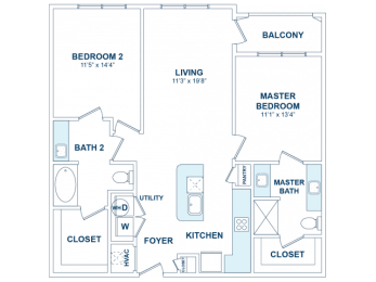 2 bed 2 bath at The Jane at Preston Trail, Cedar Hill, TX