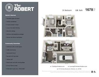 Townhome at The Robert Apartments, Madison, 35758