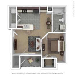 1 bed 1 bath A  at Cypress River, Ladson, South Carolina