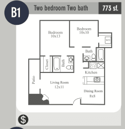  Floor Plan B1