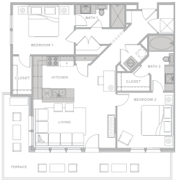  Floor Plan THE WHITMORE A- B3.1
