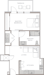 a floor plan of a small house