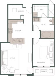  Floor Plan THE TRINITY A- A6