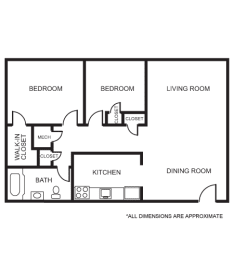  Floor Plan 2B Floor Plan