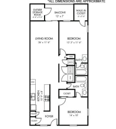  Floor Plan 2A Floor Plan