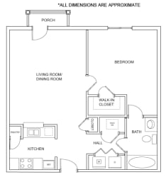  Floor Plan 1A2* Floor Plan