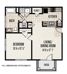  Floor Plan 1-B1
