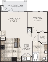  Floor Plan A1N-M floor plan
