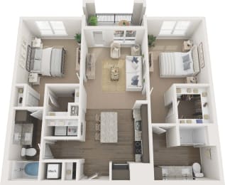 B1HC Floor Plan