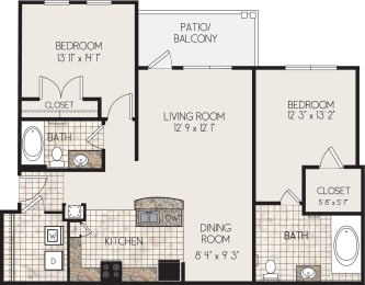  Floor Plan B1N-M