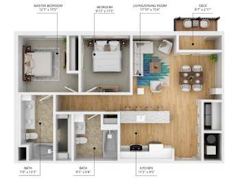 C2 Floor Plan at Level, Iowa