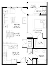 A black and white floor plan of a house with labeled rooms.