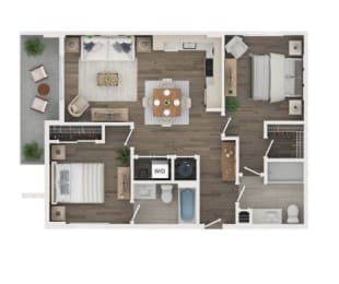 a 2103 sq ft floor plan  1 bedroom  129
