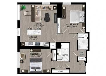  Floor Plan B1.10