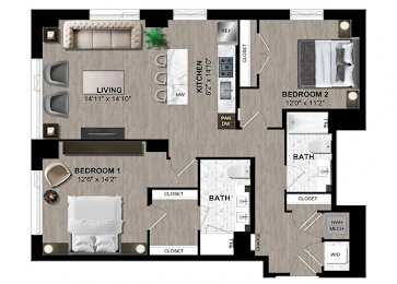 Floor Plan B1.11