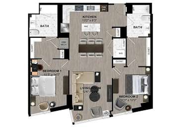  Floor Plan B1.12