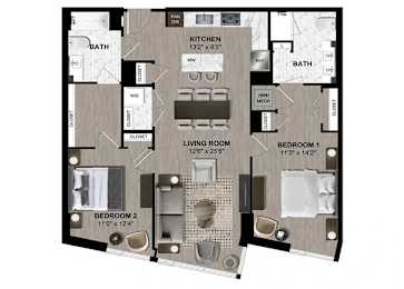  Floor Plan B1.13