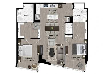  Floor Plan B1.14