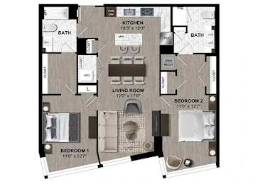  Floor Plan B1.15