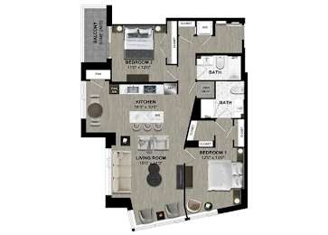  Floor Plan B1.16