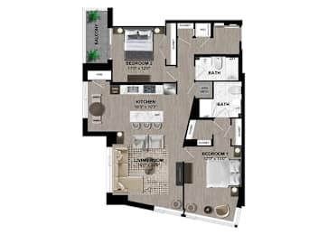  Floor Plan B1.17