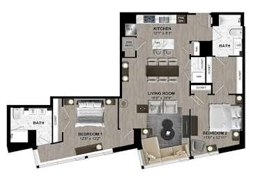  Floor Plan B1.21