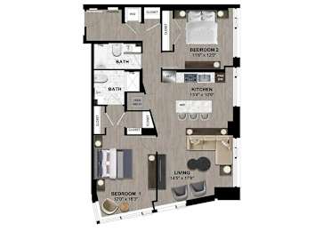  Floor Plan B1.7