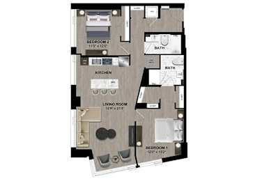 Floor Plan B1.9