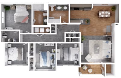  Floor Plan Colby