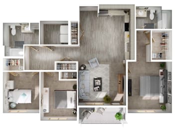  Floor Plan Maple
