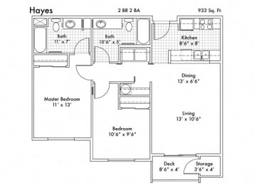  Floor Plan Hayes