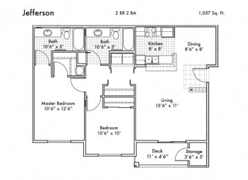  Floor Plan Jefferson