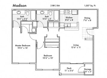  Floor Plan Madison ADA