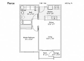  Floor Plan Pierce ADA
