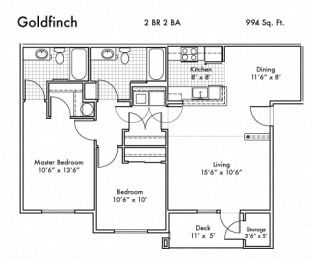  Floor Plan Goldfinch