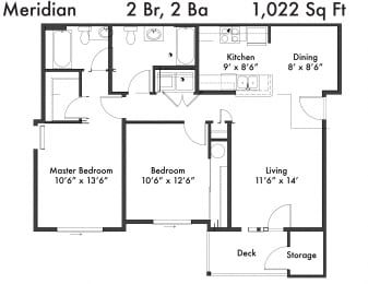  Floor Plan Meridian