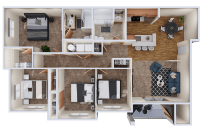  Floor Plan Pine