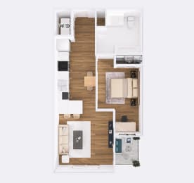 One Bedroom Apartment