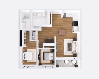 Two Bedroom Apartment Home
