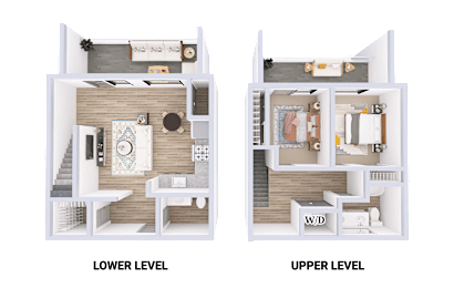 Moscato Floorplan at Solera Apartments, Washington, 98056