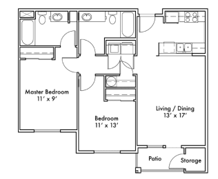  Floor Plan Bluebell