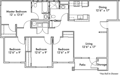  Floor Plan Daffodil ADA