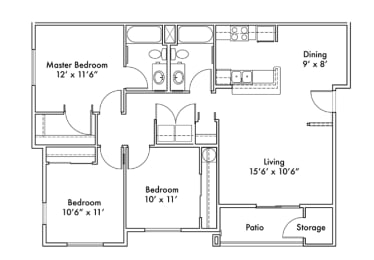  Floor Plan Daisy ADA