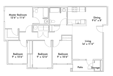  Floor Plan Foxglove ADA
