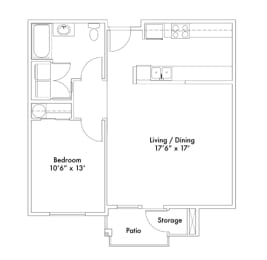  Floor Plan Lily ADA