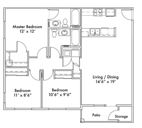  Floor Plan Lupine