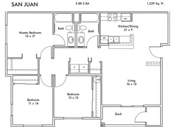  Floor Plan San Juan