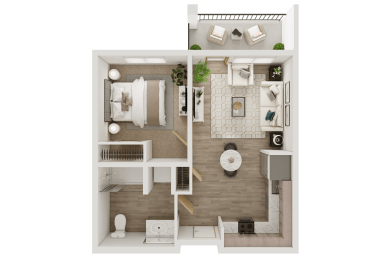 Unit A2 at Ovation at Meeker, Kent, WA 98032