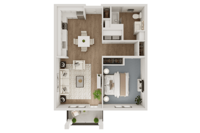 Unit A61 at Four Corners, Everett Washington